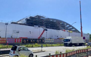 Einbau der neuen Sternbrücke beginnt
